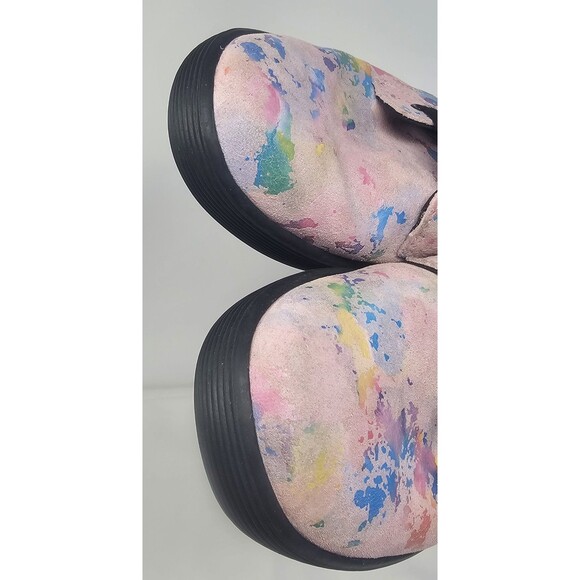 Dr. Martens Women’s 8 Sheridan Confetti Suede Casual Lace Up Combat Boots - Picture 3 of 15